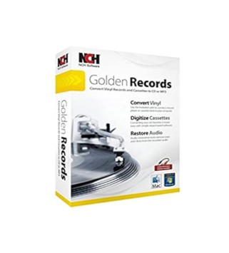 NCH: Golden Records Vinyl and Cassette to CD Converter Key GLOBAL